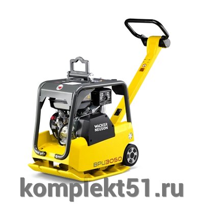 Бензиновая виброплита реверсивная Wacker Neuson BPU 3050 A от компании Cпецкомплект - оборудование для автосервиса и шиномонтажа в Мурманске - фото 1