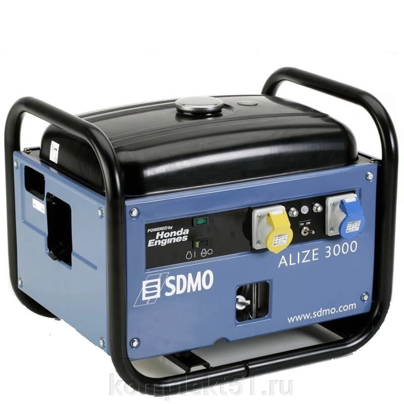 Бензиновый генератор SDMO ALIZE 3000 от компании Cпецкомплект - оборудование для автосервиса и шиномонтажа в Мурманске - фото 1