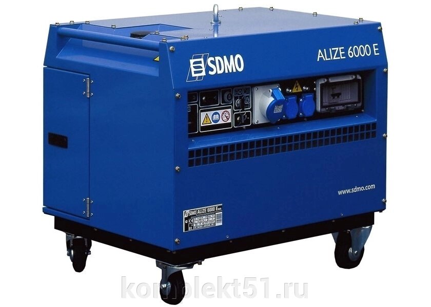 Бензиновый генератор SDMO ALIZE 6000 E от компании Cпецкомплект - оборудование для автосервиса и шиномонтажа в Мурманске - фото 1