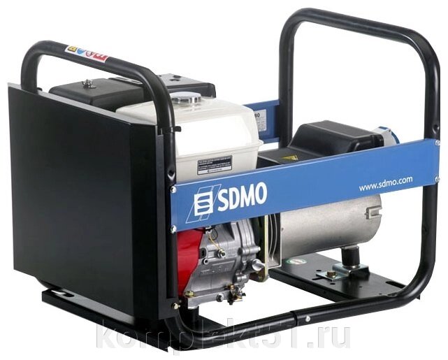 Бензиновый генератор SDMO HX 6080 от компании Cпецкомплект - оборудование для автосервиса и шиномонтажа в Мурманске - фото 1