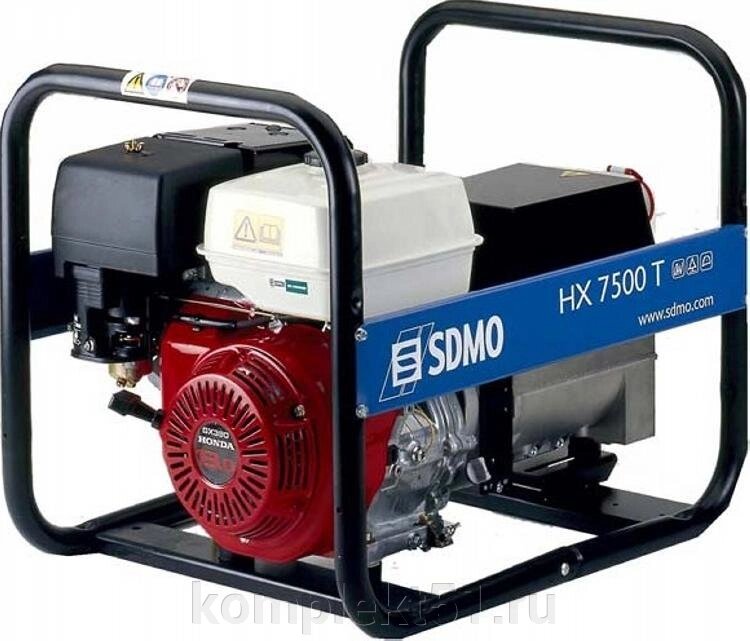 Бензиновый генератор SDMO HX 7500 T от компании Cпецкомплект - оборудование для автосервиса и шиномонтажа в Мурманске - фото 1