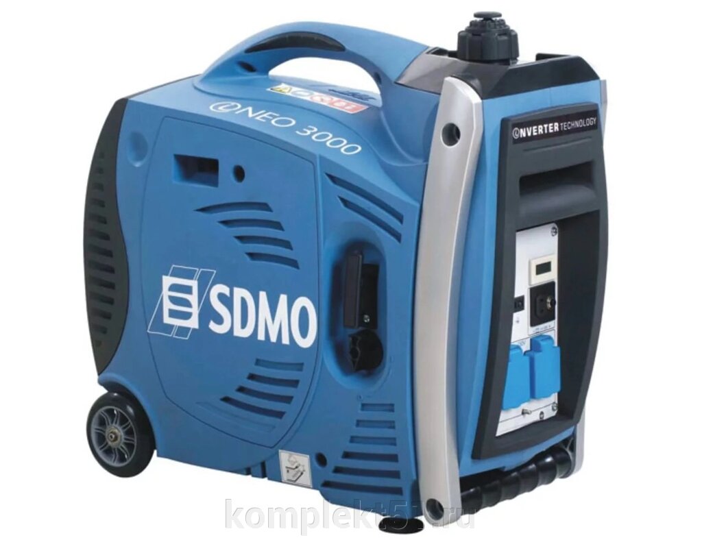 Бензиновый генератор SDMO INeo 3000 от компании Cпецкомплект - оборудование для автосервиса и шиномонтажа в Мурманске - фото 1