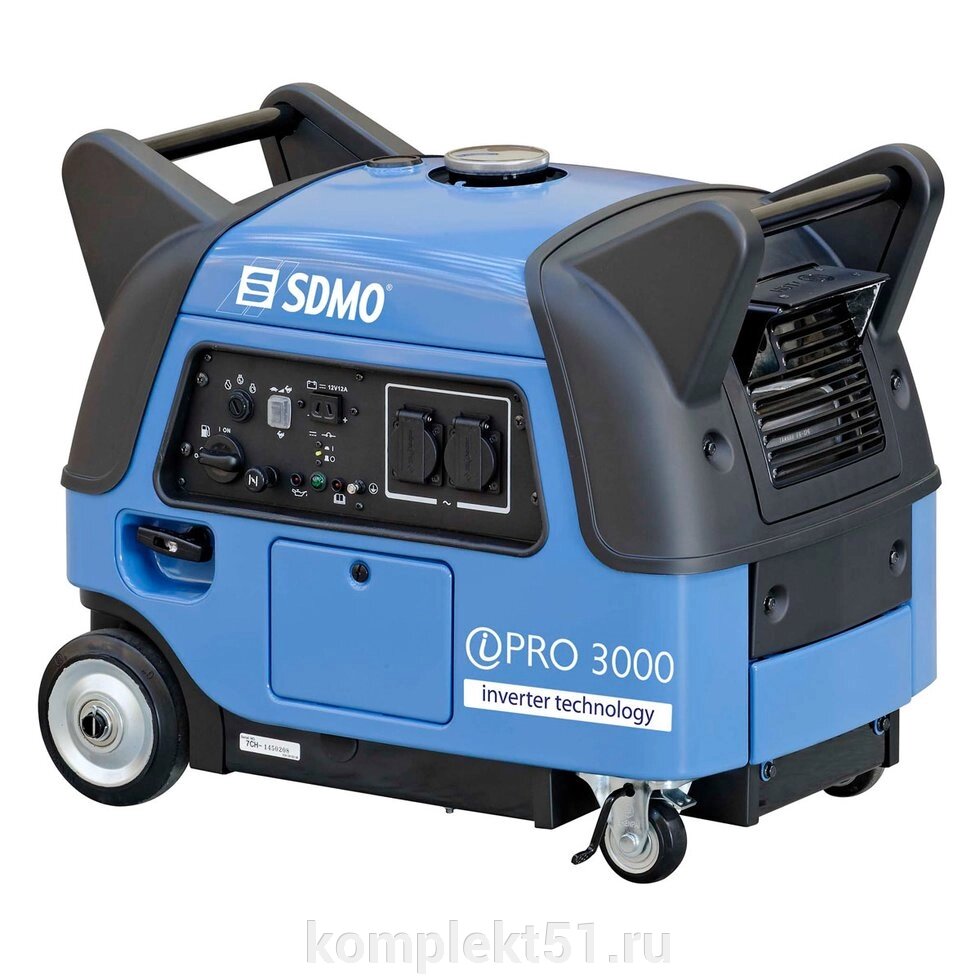 Бензиновый генератор SDMO INVERTER PRO 3000 E от компании Cпецкомплект - оборудование для автосервиса и шиномонтажа в Мурманске - фото 1