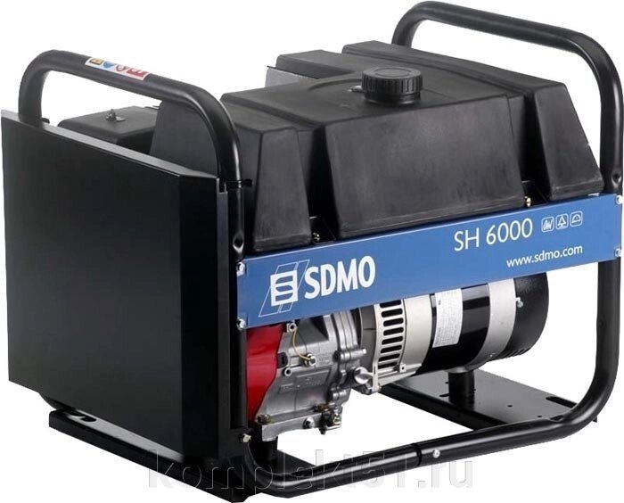 Бензиновый генератор SDMO SH 6000 от компании Cпецкомплект - оборудование для автосервиса и шиномонтажа в Мурманске - фото 1