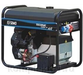 Бензиновый генератор SDMO Technic 15000 TE от компании Cпецкомплект - оборудование для автосервиса и шиномонтажа в Мурманске - фото 1