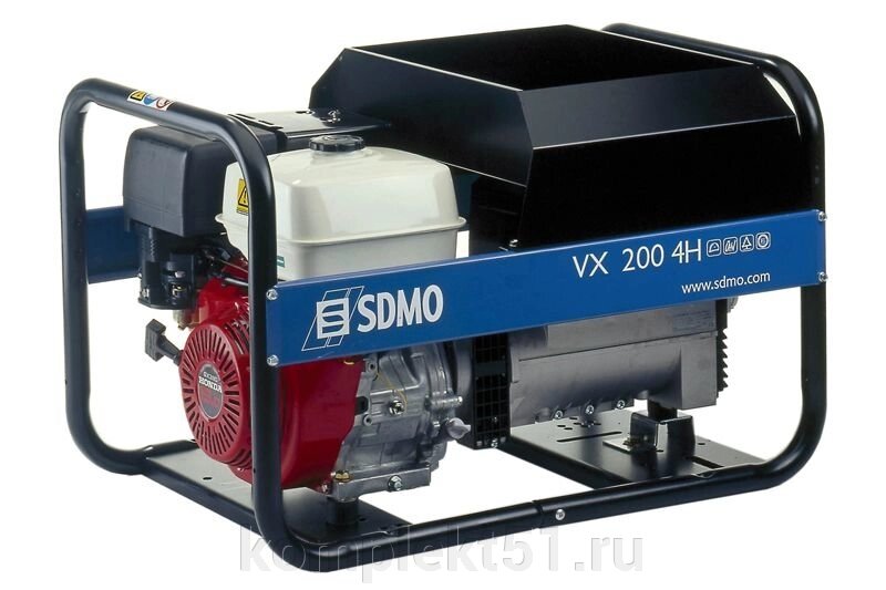 Бензиновый генератор SDMO VX 200-4H от компании Cпецкомплект - оборудование для автосервиса и шиномонтажа в Мурманске - фото 1
