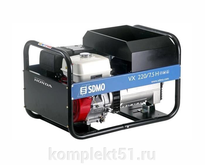 Бензиновый генератор SDMO VX 220-7.5H от компании Cпецкомплект - оборудование для автосервиса и шиномонтажа в Мурманске - фото 1