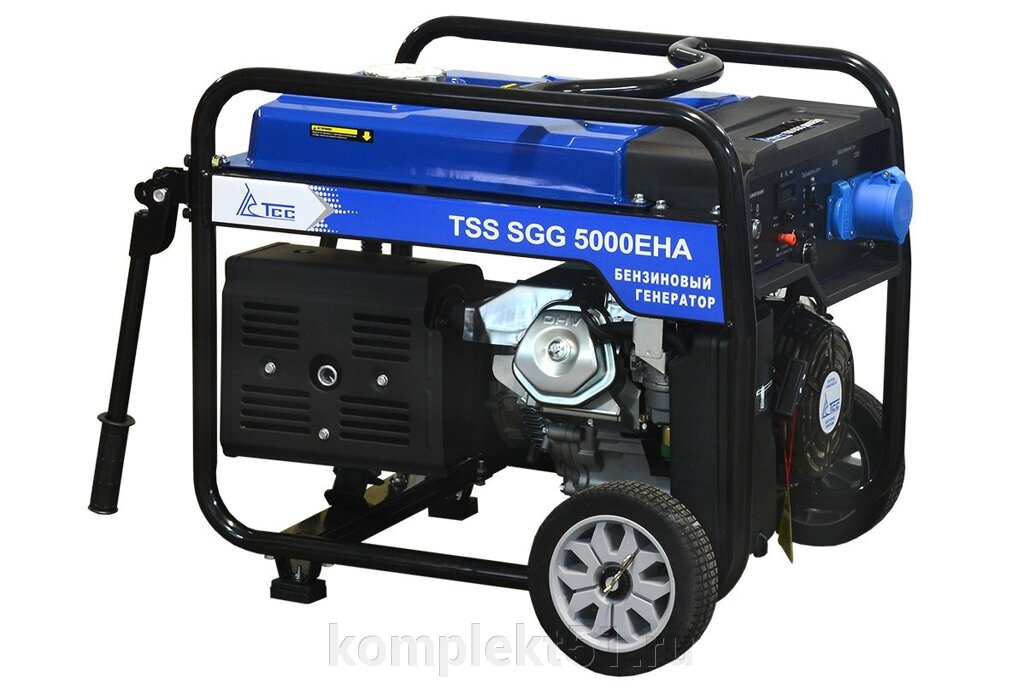 Бензогенератор TSS SGG 5000 EHA от компании Cпецкомплект - оборудование для автосервиса и шиномонтажа в Мурманске - фото 1