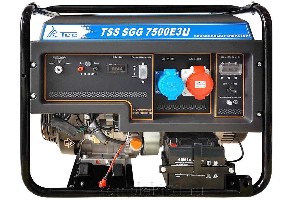Бензогенератор TSS-SGG 7500Е3U от компании Cпецкомплект - оборудование для автосервиса и шиномонтажа в Мурманске - фото 1