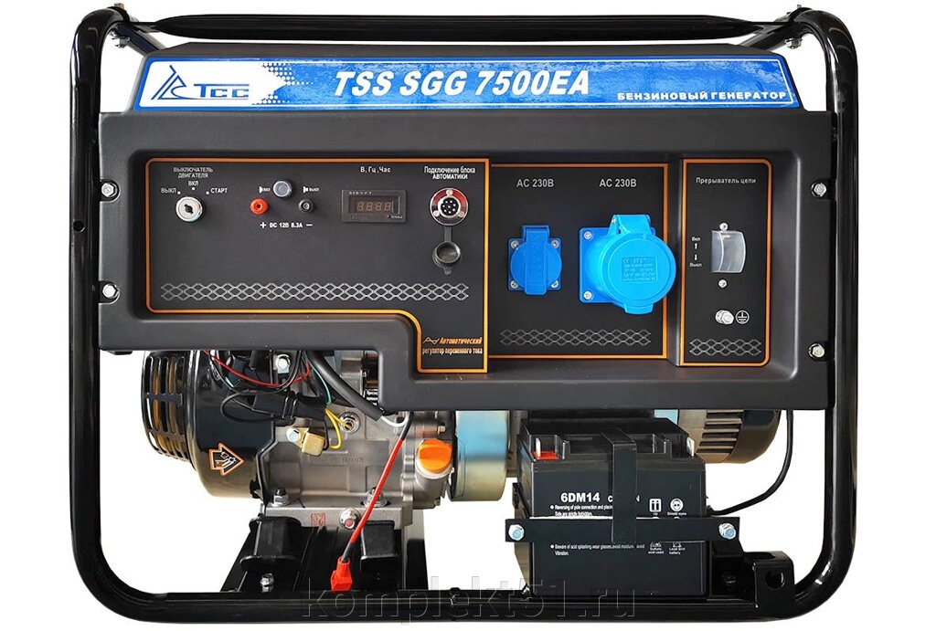 Бензогенератор TSS-SGG 7500ЕA от компании Cпецкомплект - оборудование для автосервиса и шиномонтажа в Мурманске - фото 1