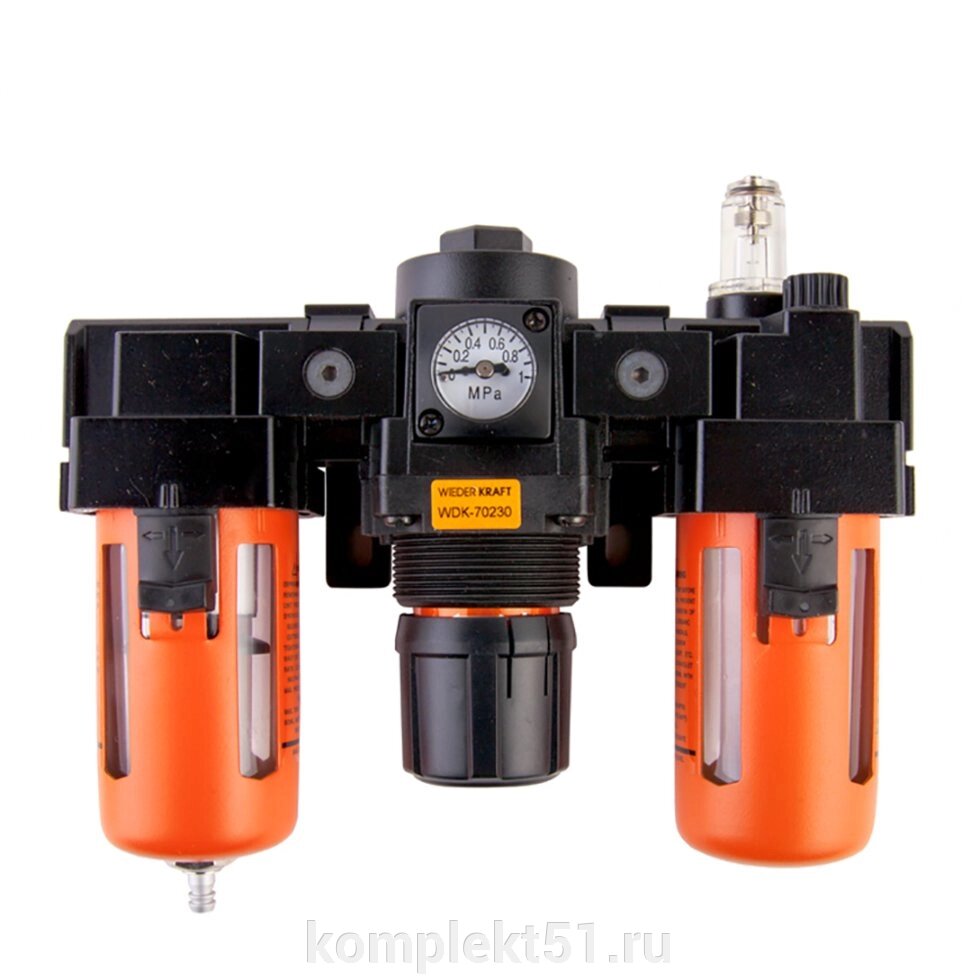 Блок подготовки воздуха WDK-70230 от компании Cпецкомплект - оборудование для автосервиса и шиномонтажа в Мурманске - фото 1