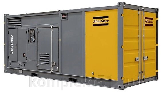 Дизельный генератор Atlas Copco QEC 1000 с АВР от компании Cпецкомплект - оборудование для автосервиса и шиномонтажа в Мурманске - фото 1