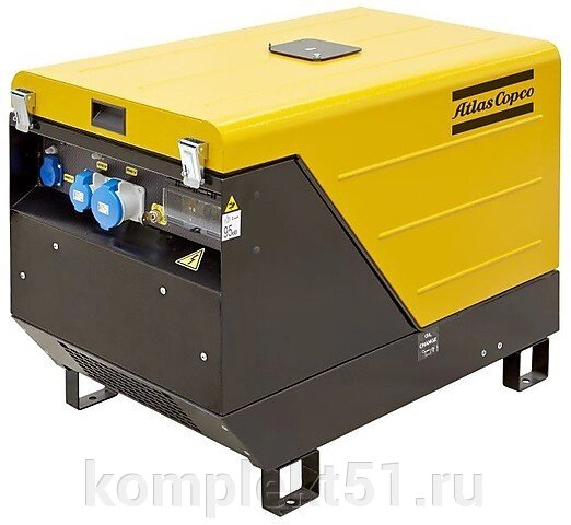 Дизельный генератор Atlas Copco QEP S6 от компании Cпецкомплект - оборудование для автосервиса и шиномонтажа в Мурманске - фото 1