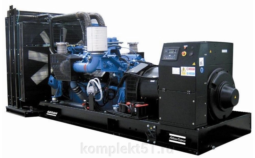 Дизельный генератор Atlas Copco QI 1015 от компании Cпецкомплект - оборудование для автосервиса и шиномонтажа в Мурманске - фото 1