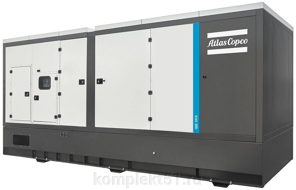 Дизельный генератор Atlas Copco QIS 1015 с АВР от компании Cпецкомплект - оборудование для автосервиса и шиномонтажа в Мурманске - фото 1