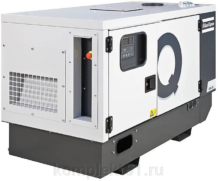Дизельный генератор Atlas Copco QIS 16 230V в кожухе с АВР от компании Cпецкомплект - оборудование для автосервиса и шиномонтажа в Мурманске - фото 1