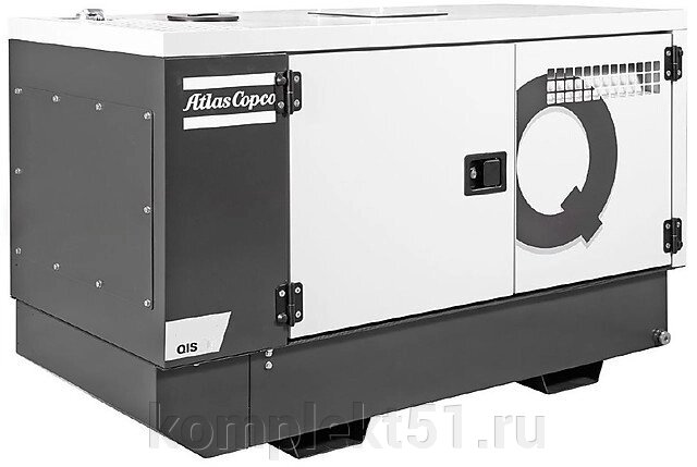 Дизельный генератор Atlas Copco QIS 35 230V в кожухе с АВР от компании Cпецкомплект - оборудование для автосервиса и шиномонтажа в Мурманске - фото 1