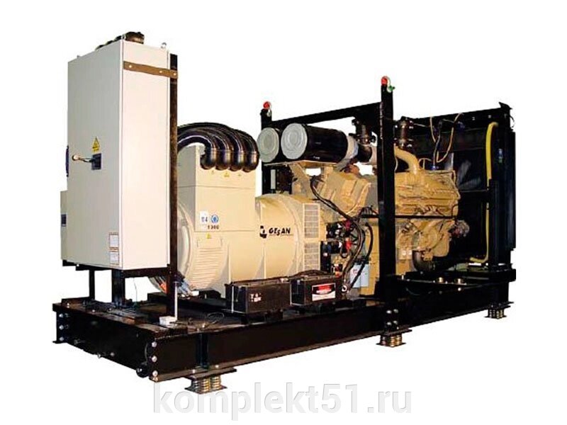 Дизельный генератор GESAN DPA 1100E от компании Cпецкомплект - оборудование для автосервиса и шиномонтажа в Мурманске - фото 1
