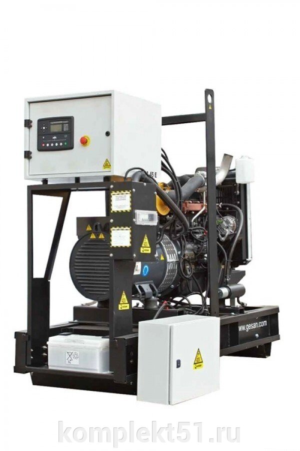 Дизельный генератор GESAN DPA 45E с АВР от компании Cпецкомплект - оборудование для автосервиса и шиномонтажа в Мурманске - фото 1