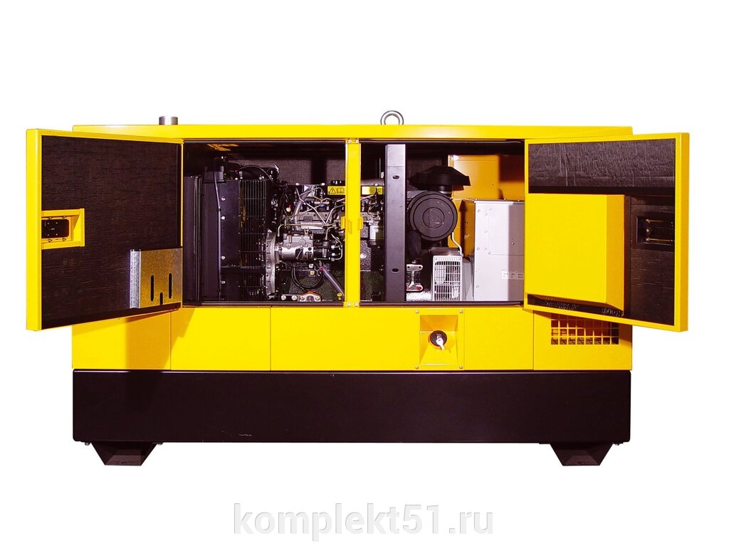 Дизельный генератор GESAN DPAS 35E MF с АВР от компании Cпецкомплект - оборудование для автосервиса и шиномонтажа в Мурманске - фото 1