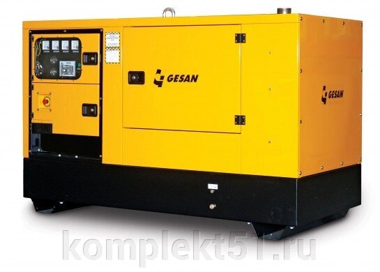 Дизельный генератор GESAN DPBS 35E с АВР от компании Cпецкомплект - оборудование для автосервиса и шиномонтажа в Мурманске - фото 1