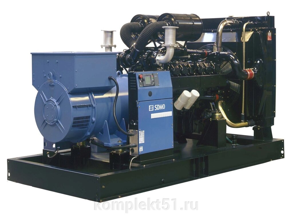 Дизельный генератор SDMO D700 от компании Cпецкомплект - оборудование для автосервиса и шиномонтажа в Мурманске - фото 1