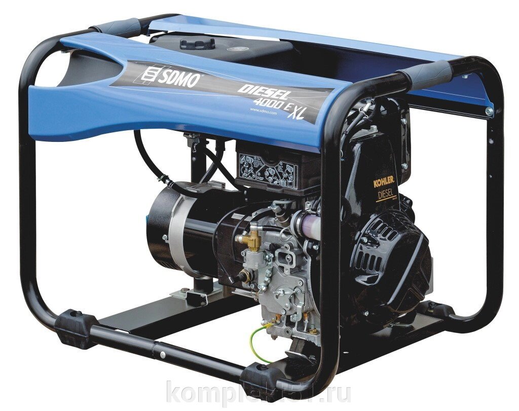 Дизельный генератор SDMO Diesel 4000EXL от компании Cпецкомплект - оборудование для автосервиса и шиномонтажа в Мурманске - фото 1