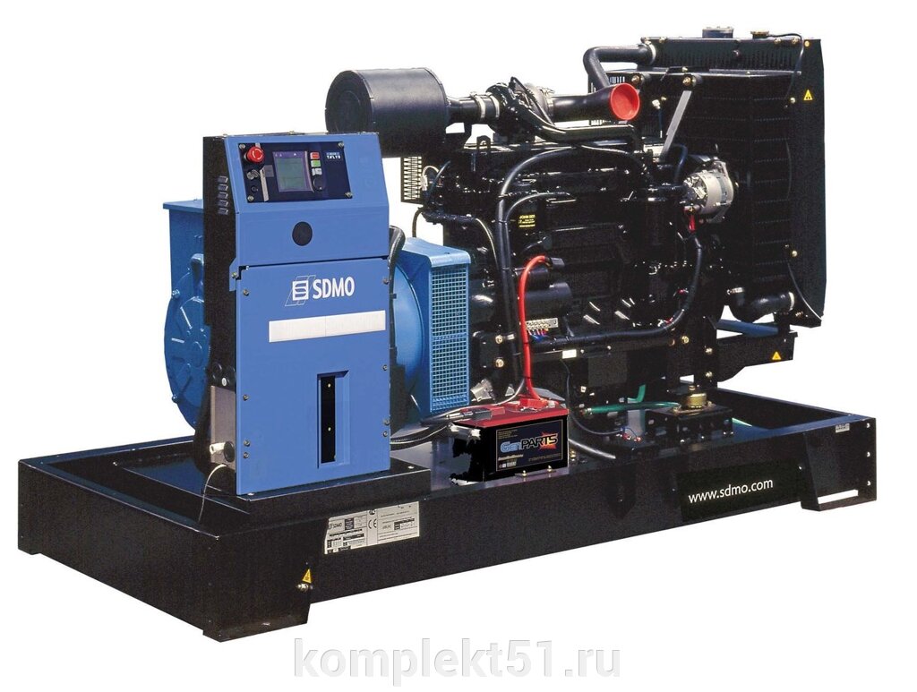 Дизельный генератор SDMO J130C2 от компании Cпецкомплект - оборудование для автосервиса и шиномонтажа в Мурманске - фото 1