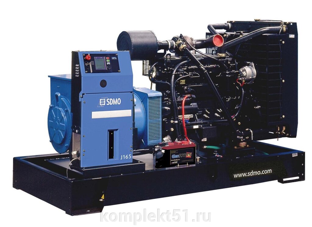 Дизельный генератор SDMO J165K от компании Cпецкомплект - оборудование для автосервиса и шиномонтажа в Мурманске - фото 1