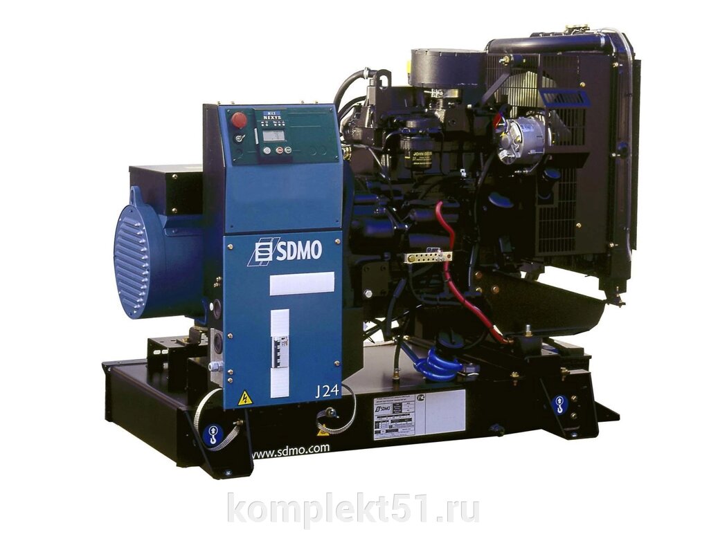 Дизельный генератор SDMO J22 от компании Cпецкомплект - оборудование для автосервиса и шиномонтажа в Мурманске - фото 1