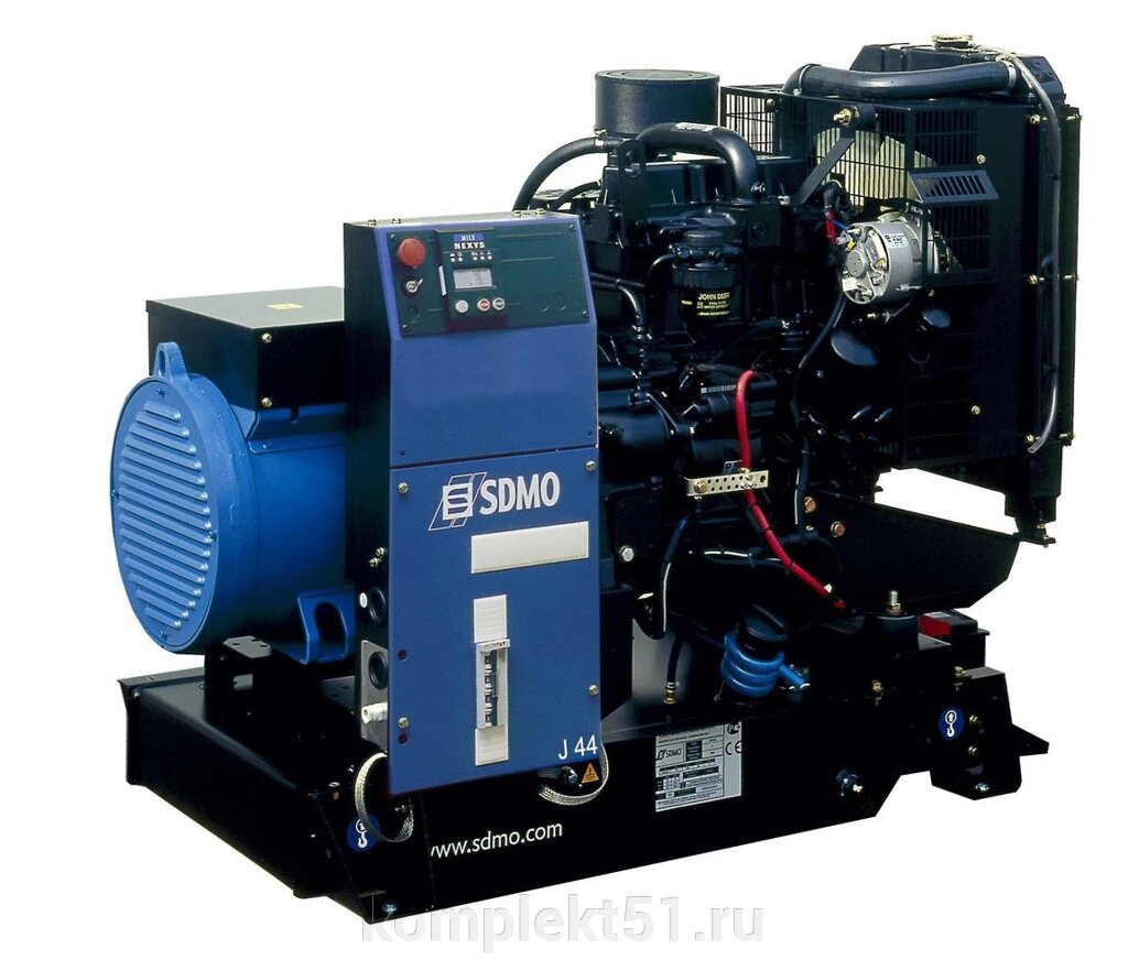 Дизельный генератор SDMO J44K от компании Cпецкомплект - оборудование для автосервиса и шиномонтажа в Мурманске - фото 1