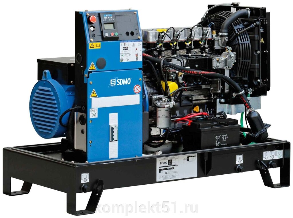 Дизельный генератор SDMO K21 от компании Cпецкомплект - оборудование для автосервиса и шиномонтажа в Мурманске - фото 1