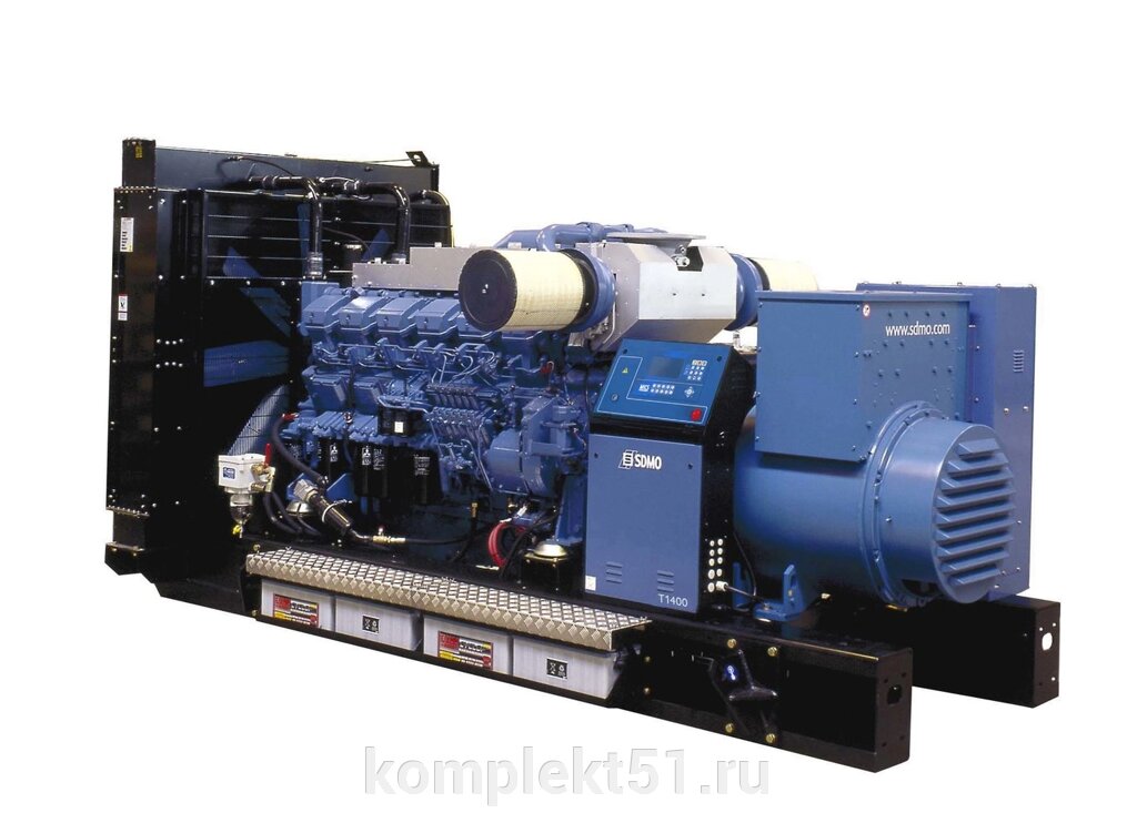Дизельный генератор SDMO T1100 от компании Cпецкомплект - оборудование для автосервиса и шиномонтажа в Мурманске - фото 1