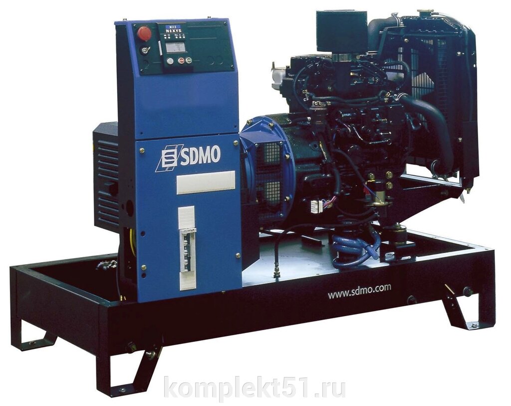 Дизельный генератор SDMO T12K от компании Cпецкомплект - оборудование для автосервиса и шиномонтажа в Мурманске - фото 1