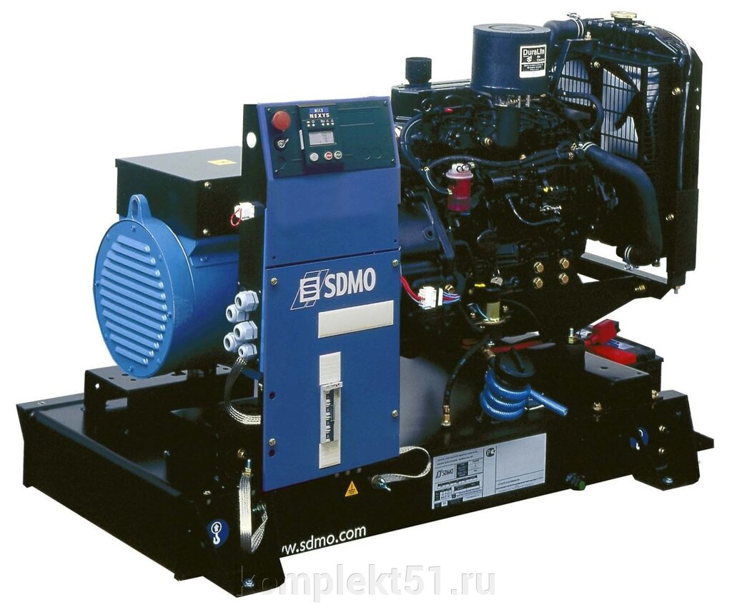 Дизельный генератор SDMO T16K от компании Cпецкомплект - оборудование для автосервиса и шиномонтажа в Мурманске - фото 1