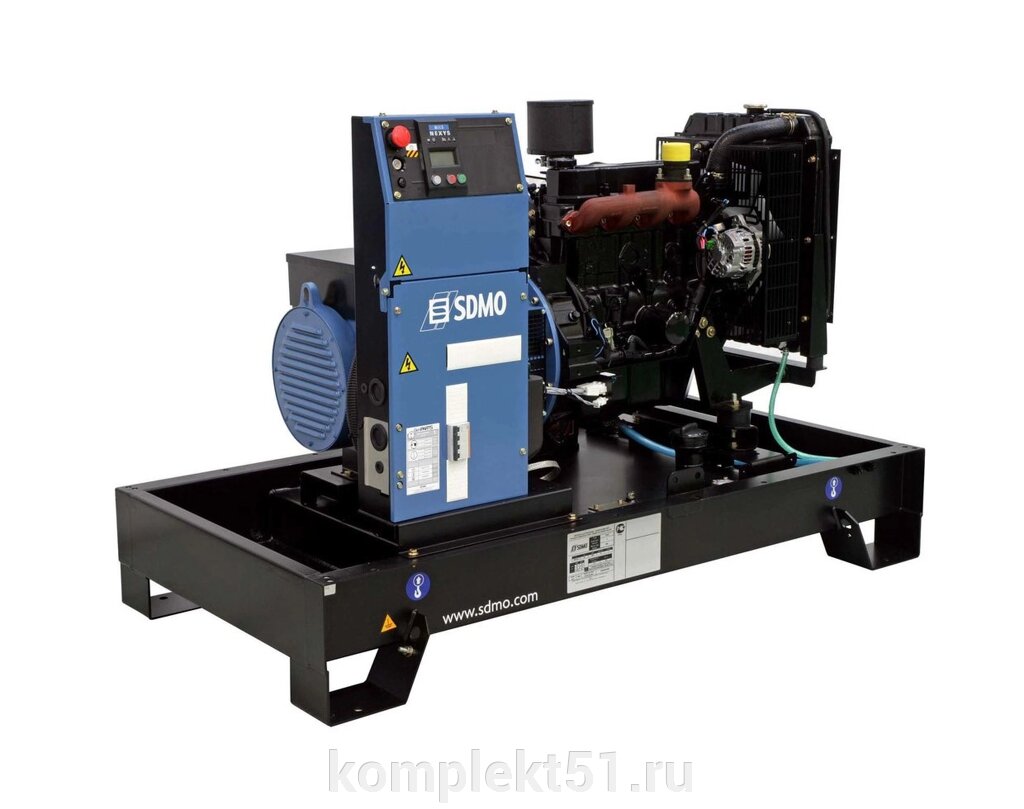 Дизельный генератор SDMO T22C2 от компании Cпецкомплект - оборудование для автосервиса и шиномонтажа в Мурманске - фото 1