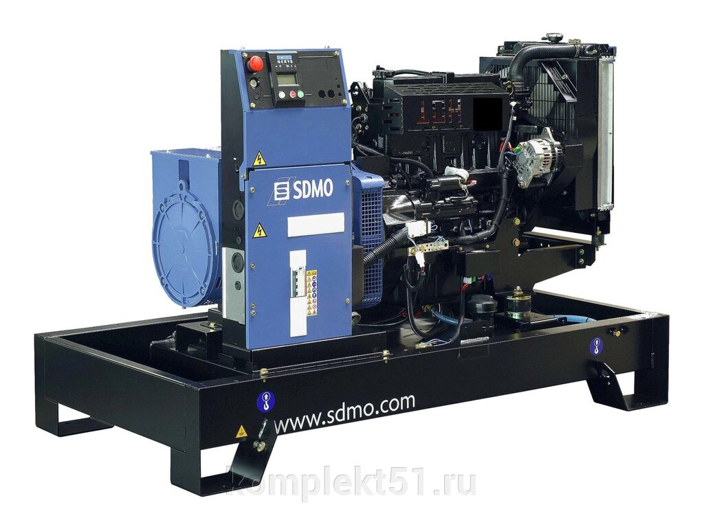 Дизельный генератор SDMO T33C2 от компании Cпецкомплект - оборудование для автосервиса и шиномонтажа в Мурманске - фото 1