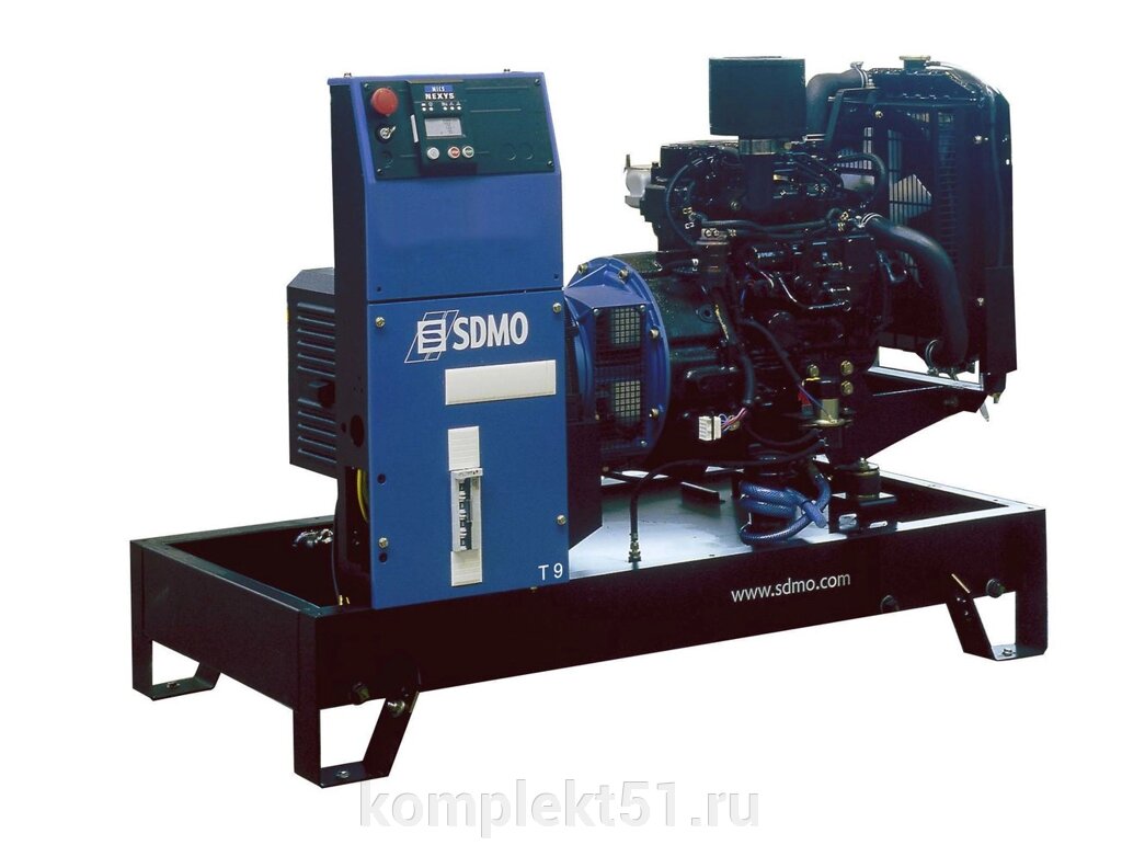 Дизельный генератор SDMO T9KM от компании Cпецкомплект - оборудование для автосервиса и шиномонтажа в Мурманске - фото 1