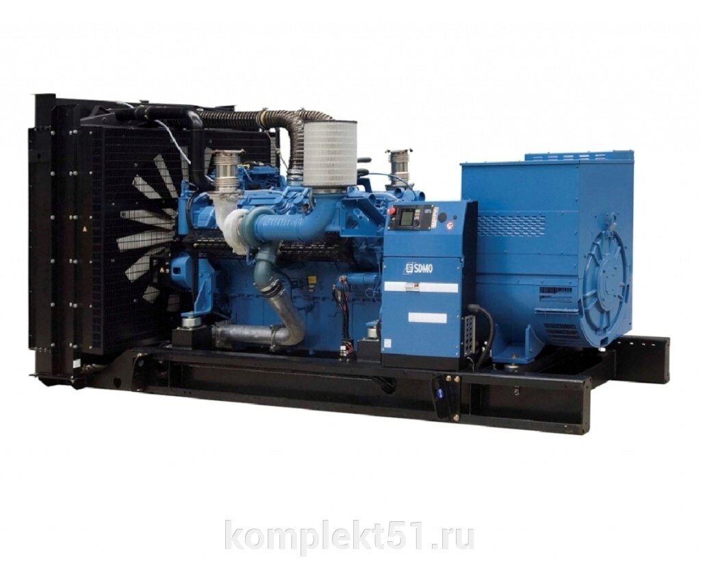 Дизельный генератор SDMO X1100 от компании Cпецкомплект - оборудование для автосервиса и шиномонтажа в Мурманске - фото 1