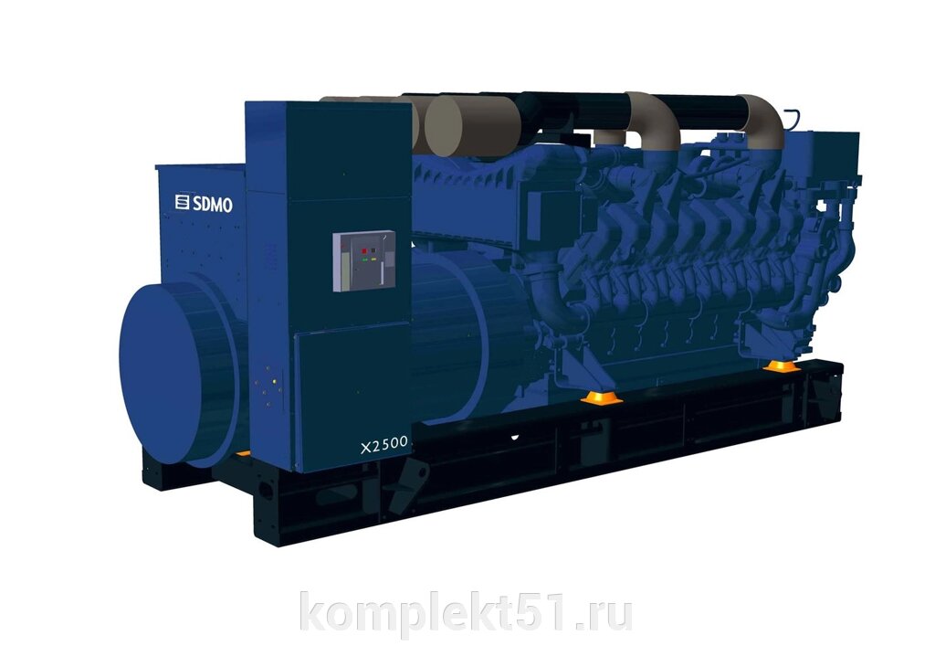 Дизельный генератор SDMO X2200 от компании Cпецкомплект - оборудование для автосервиса и шиномонтажа в Мурманске - фото 1