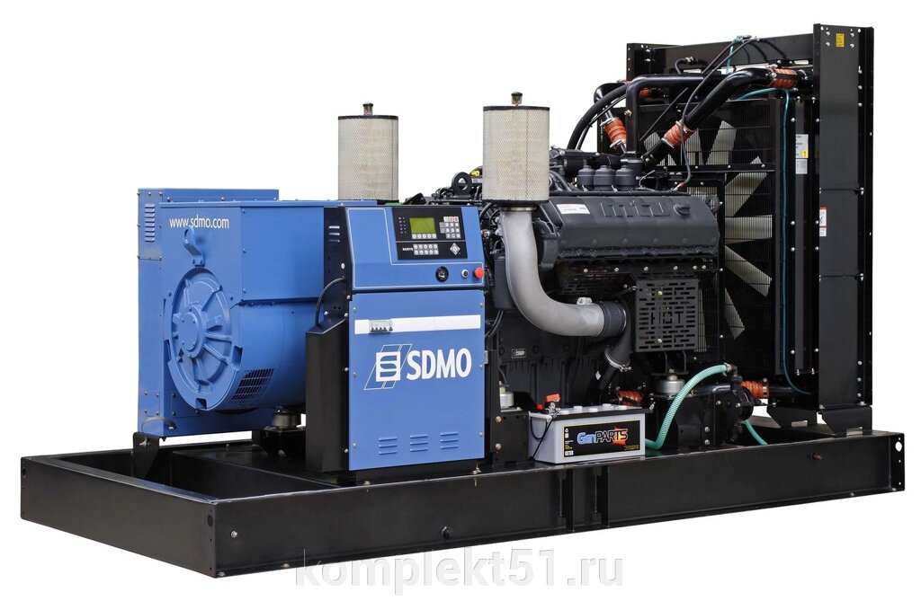 Дизельный генератор SDMO X500C3 от компании Cпецкомплект - оборудование для автосервиса и шиномонтажа в Мурманске - фото 1