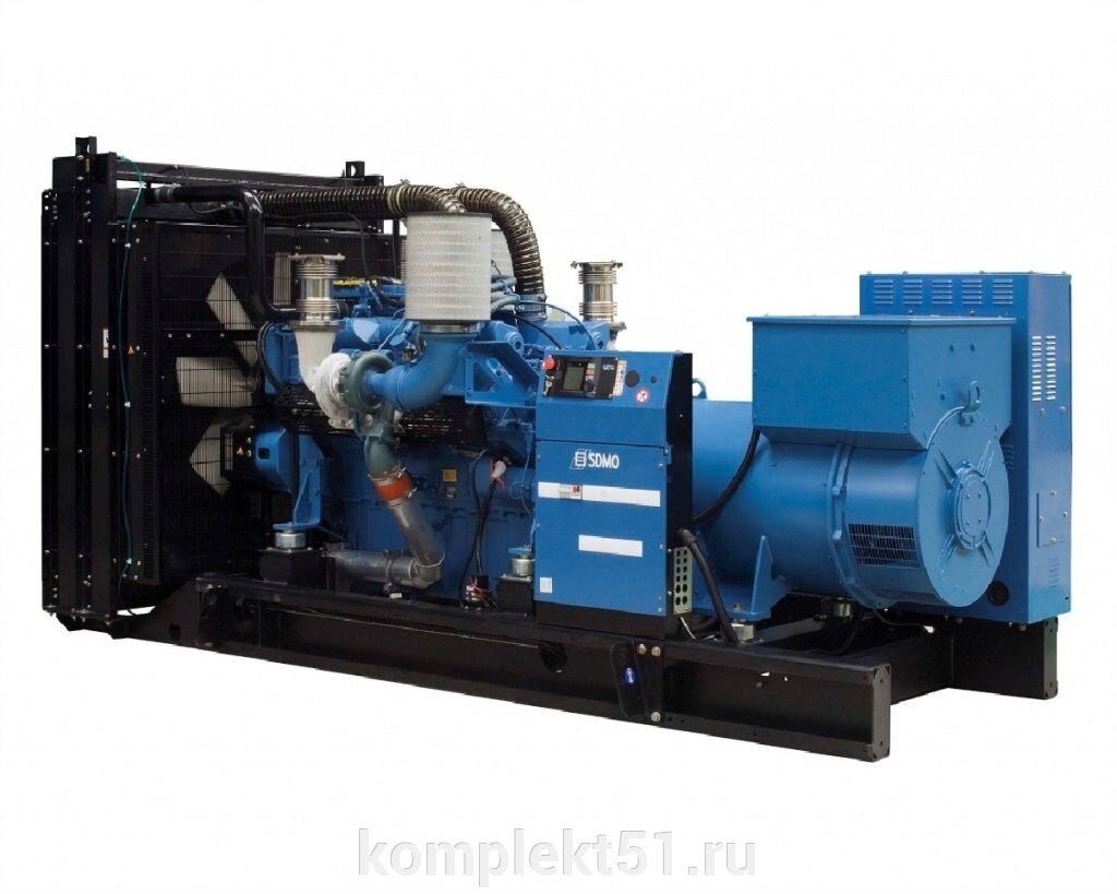 Дизельный генератор SDMO X715C2 от компании Cпецкомплект - оборудование для автосервиса и шиномонтажа в Мурманске - фото 1
