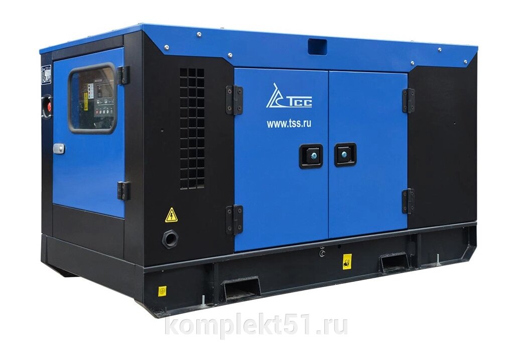 Дизельный генератор ТСС АД-10С-Т400-1РКМ11 в шумозащитном кожухе от компании Cпецкомплект - оборудование для автосервиса и шиномонтажа в Мурманске - фото 1