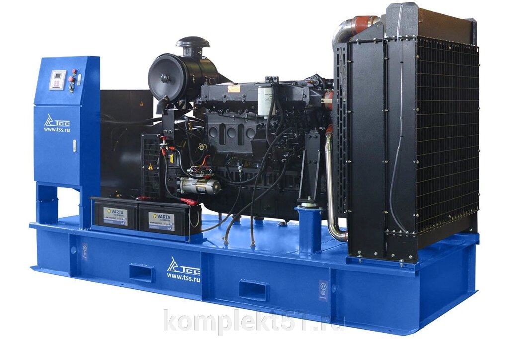 Дизельный генератор ТСС АД-300С-Т400-1РМ16 от компании Cпецкомплект - оборудование для автосервиса и шиномонтажа в Мурманске - фото 1