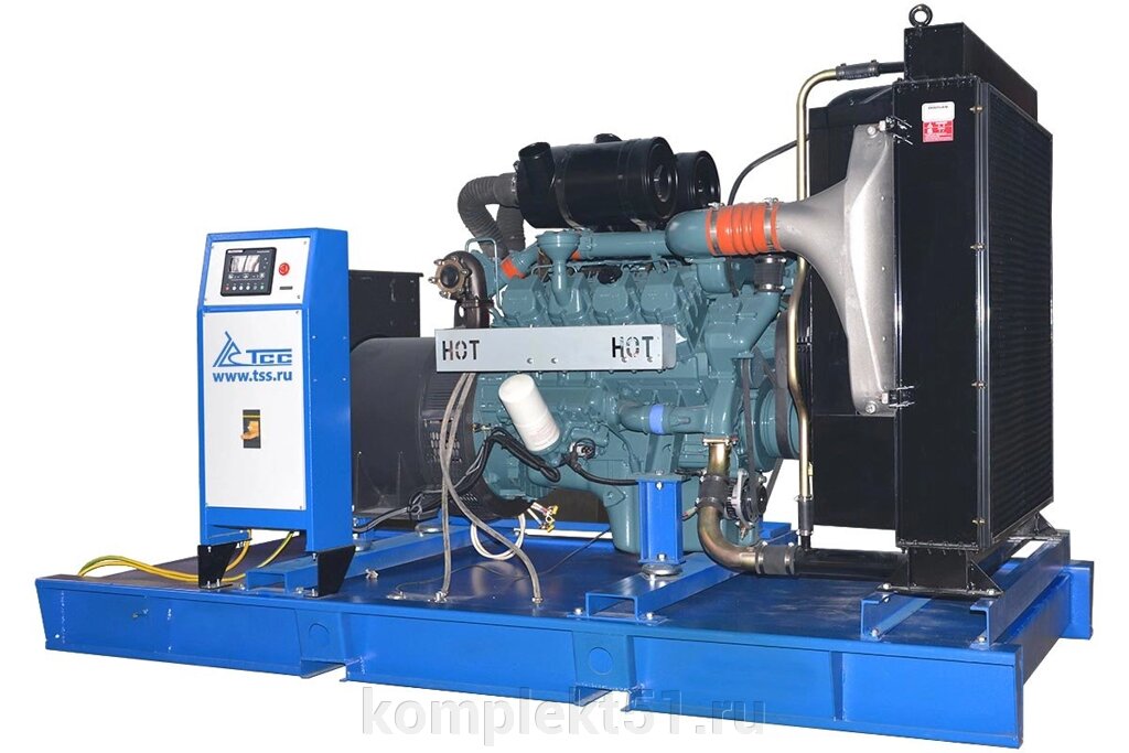 Дизельный генератор ТСС АД-320С-Т400-1РМ17 (Mecc Alte) от компании Cпецкомплект - оборудование для автосервиса и шиномонтажа в Мурманске - фото 1