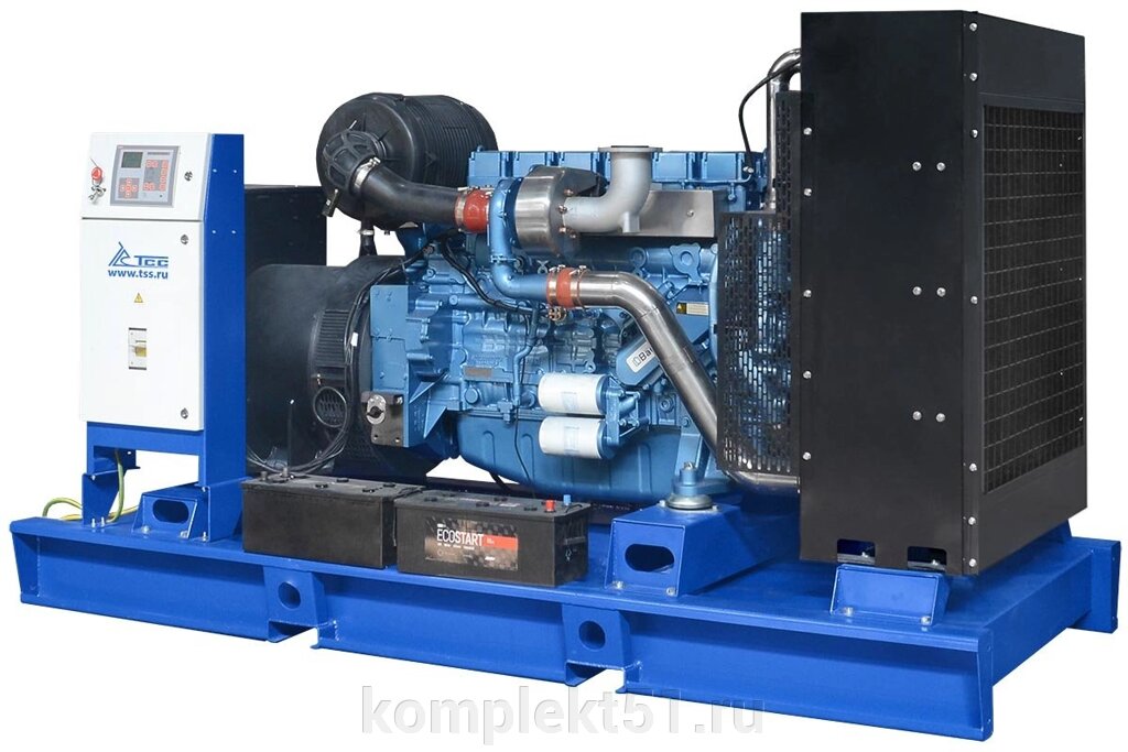 Дизельный генератор ТСС АД-320С-Т400-1РМ9 от компании Cпецкомплект - оборудование для автосервиса и шиномонтажа в Мурманске - фото 1