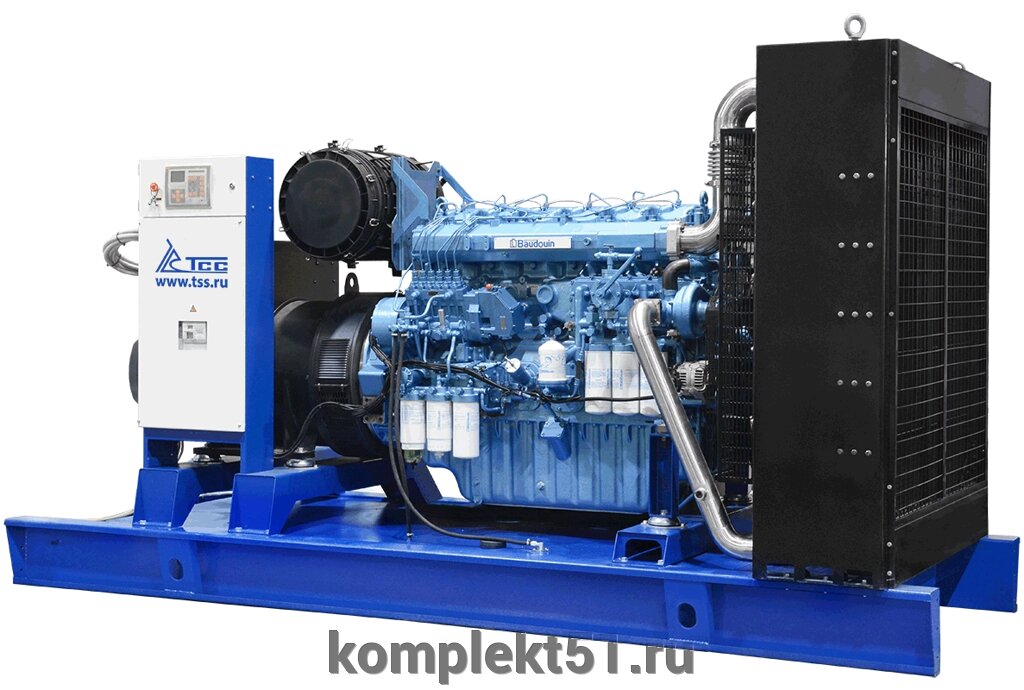 Дизельный генератор ТСС АД-400С-Т400-1РМ9 от компании Cпецкомплект - оборудование для автосервиса и шиномонтажа в Мурманске - фото 1