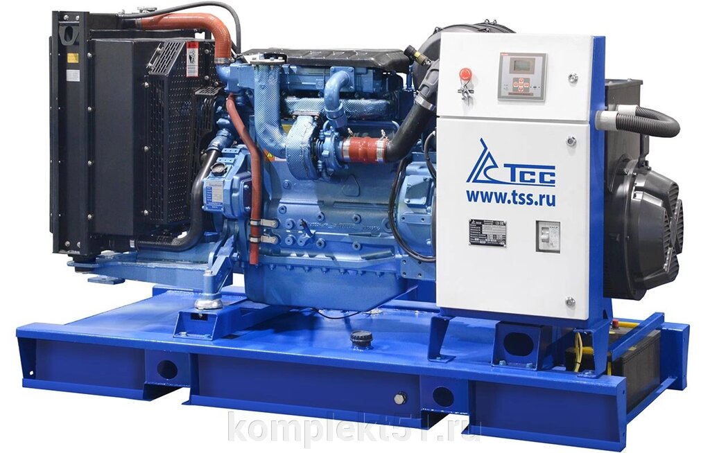 Дизельный генератор ТСС АД-40С-Т400-1РМ9 от компании Cпецкомплект - оборудование для автосервиса и шиномонтажа в Мурманске - фото 1