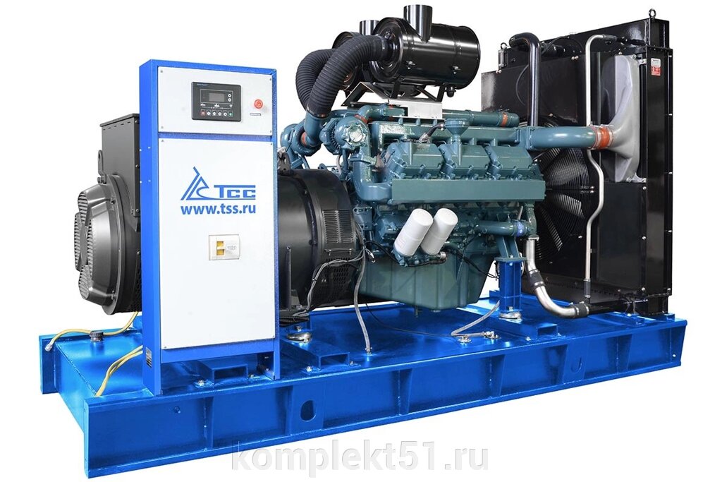 Дизельный генератор ТСС АД-520С-Т400-1РМ17 от компании Cпецкомплект - оборудование для автосервиса и шиномонтажа в Мурманске - фото 1