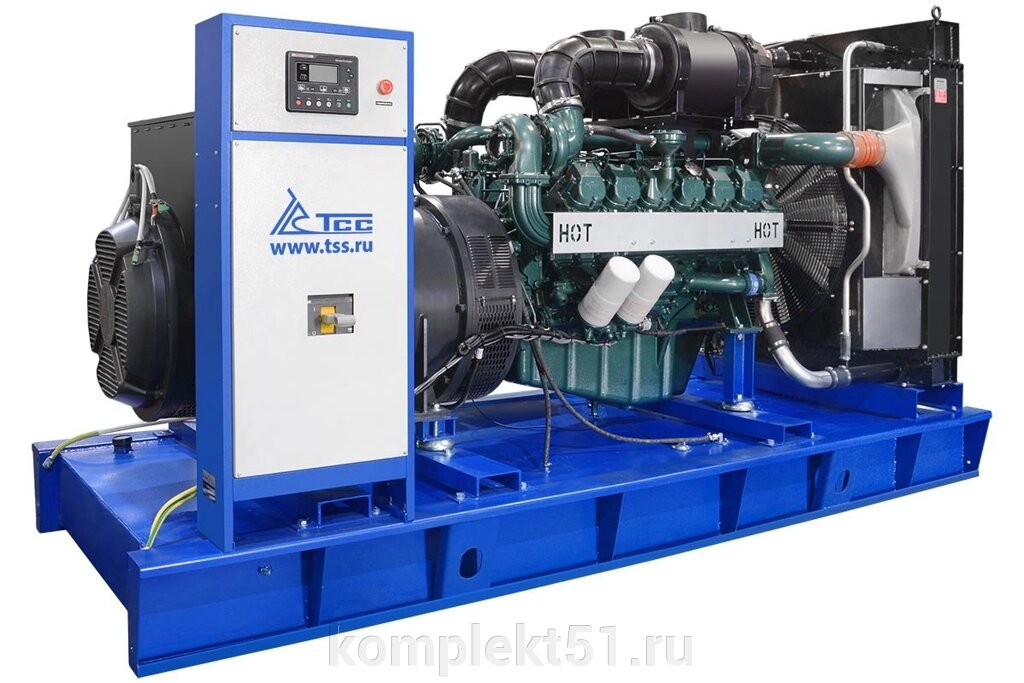 Дизельный генератор ТСС АД-550С-Т400-1РМ17 от компании Cпецкомплект - оборудование для автосервиса и шиномонтажа в Мурманске - фото 1